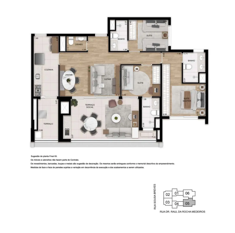 Planta 109m