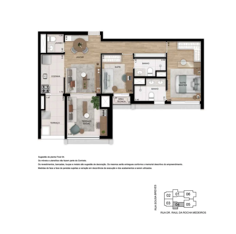 Planta 80m